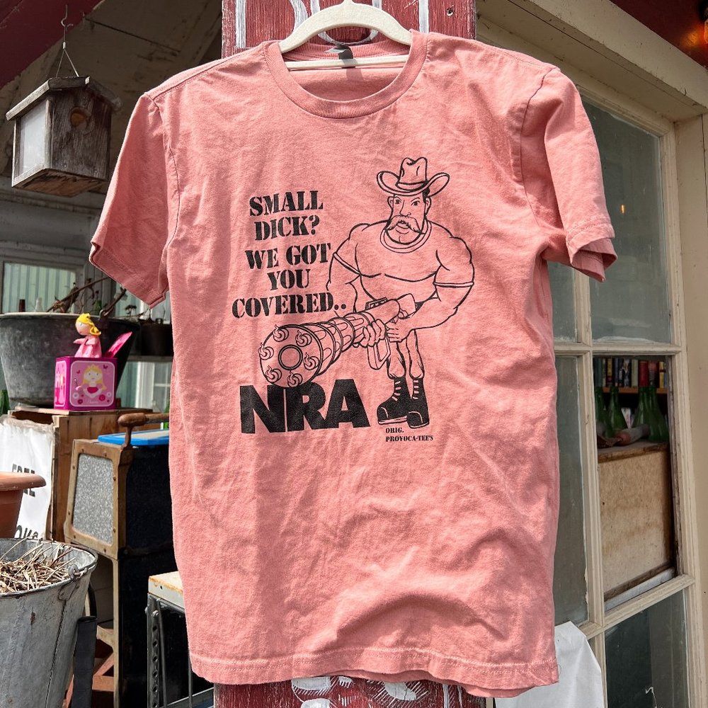 NRA Small D*ck Shirt - Pink